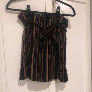 american eagle stripped skirt, perfect for fall